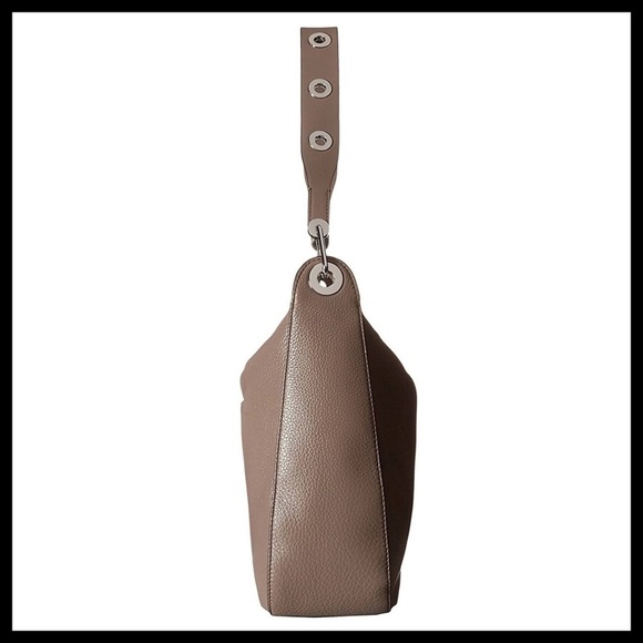 MICHAEL KORS Raven Large Shoulder Bag Dark Taupe - Picture 7 of 10